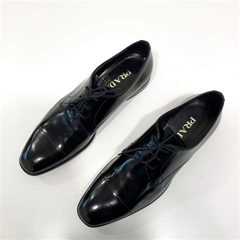 men's formal dress shoe prada|Prada flat heel shoes.